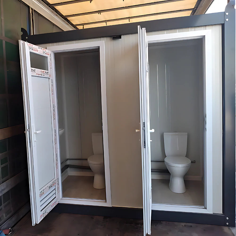Двойна Санитарна WC кабина 240х110см