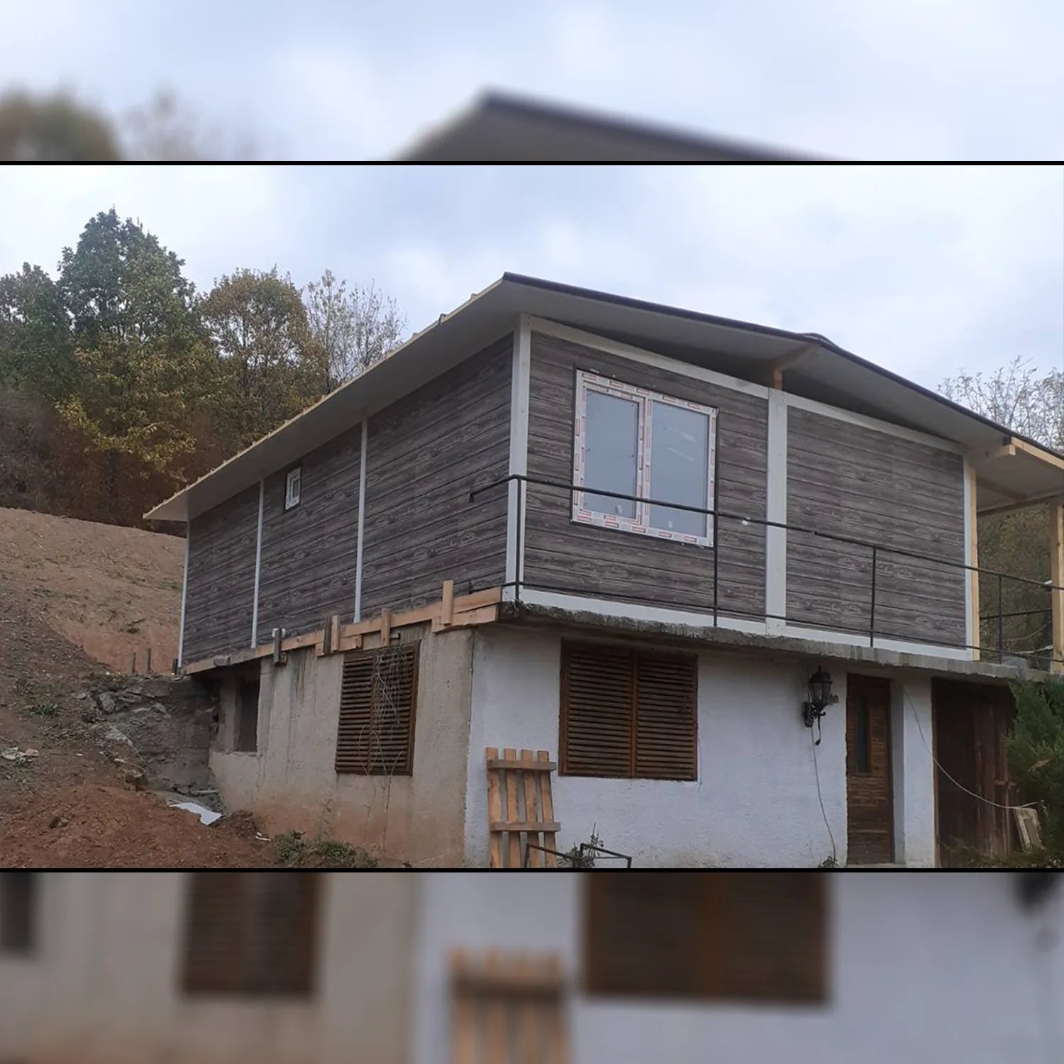 Evitini konteineri za jiveene s veranda