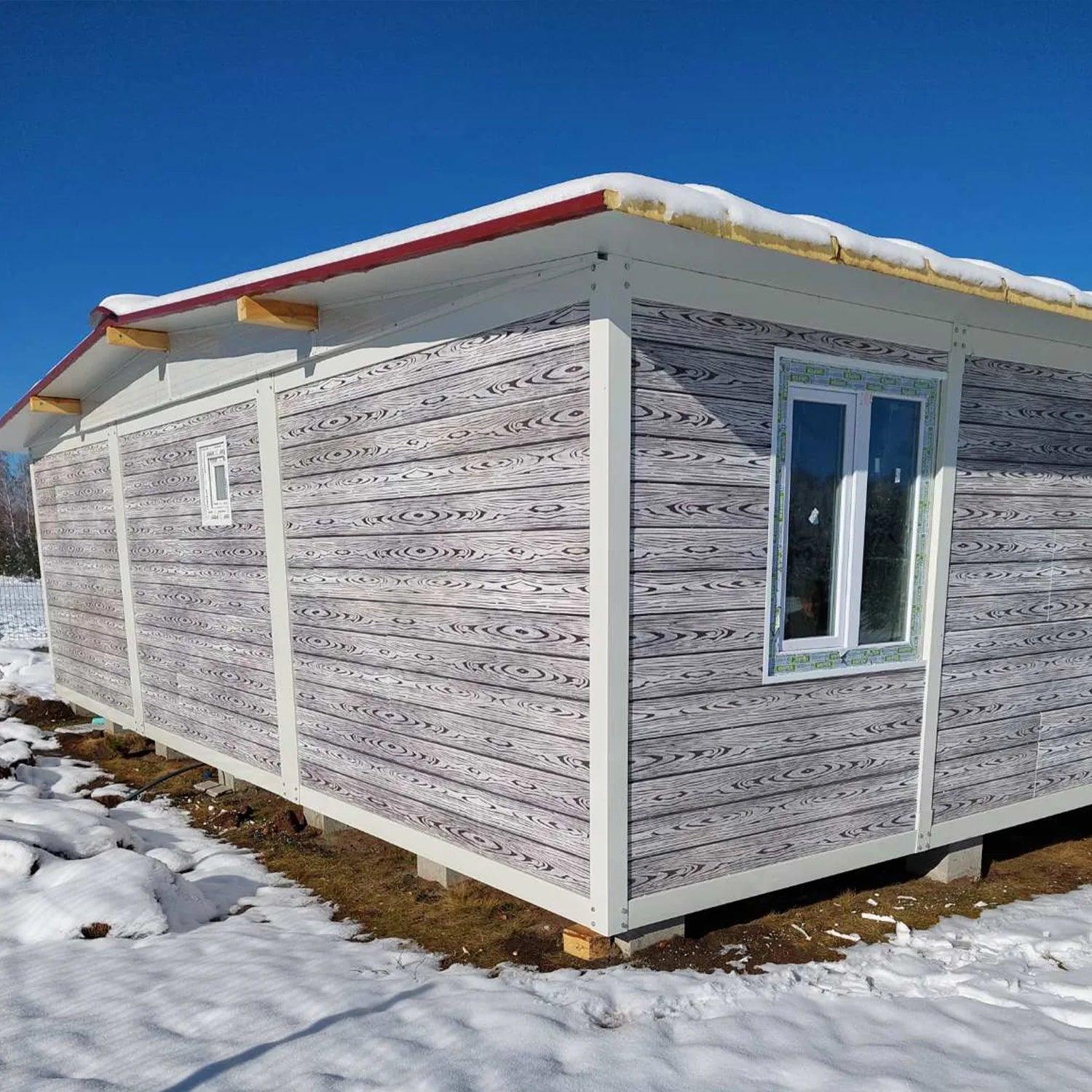 контейнер по поръчка с облицовка от термо-сайиднг