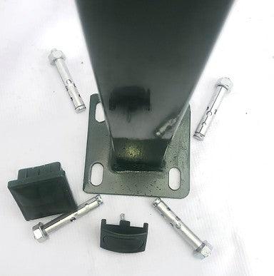 колове за ограда с планка