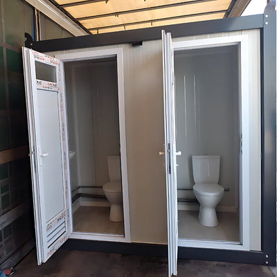Двойна Санитарна WC кабина 240х110см
