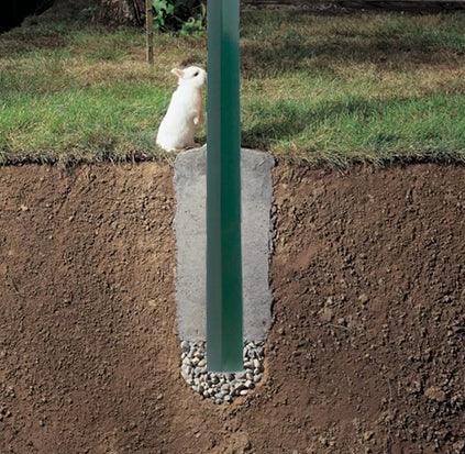 оградни колове за вкопаване