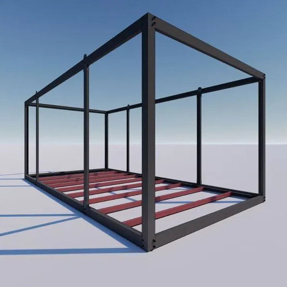 Метална конструкция - Едноскатен покрив